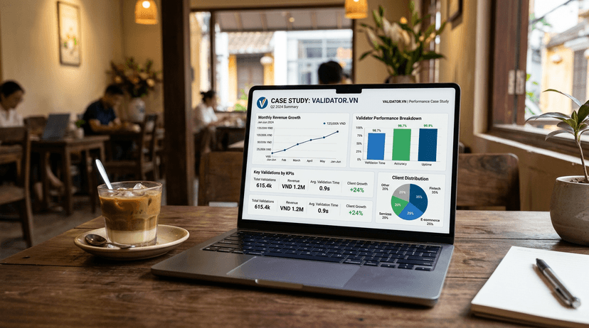 Case Study: Xây dựng Validator.vn — Từ ý tưởng đến sản phẩm trong 4 tuần